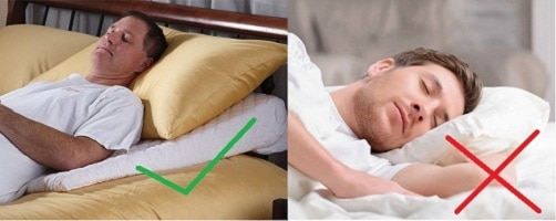 head elevation pillow